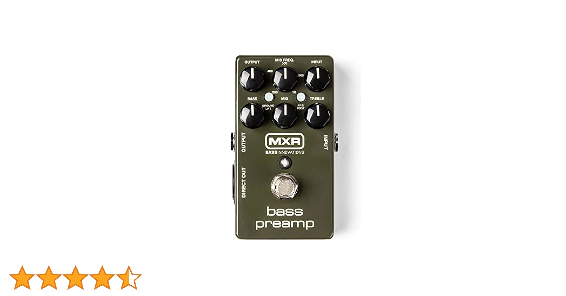 Dunlop MXR M81 Bass Preamp : Amazon.ca: Musical Instruments